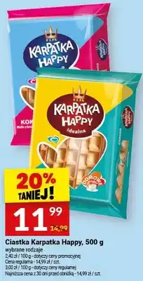 Twój Market Ciastka Karpatka Happy oferta