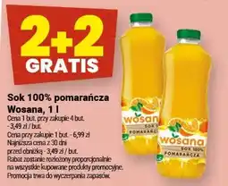 Twój Market Sok 100% pomarańczowy Wosana oferta