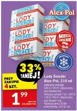 Twój Market Lody Śnieżki Alex-Pol oferta