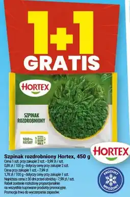 Twój Market Szpinak rozdrobniony Hortex oferta