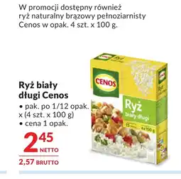 Makro Ryż brązowy Cenos oferta