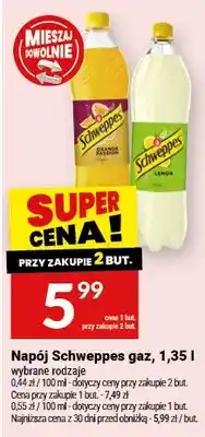 Twój Market Napój gazowany Schweppes Orange Passion oferta