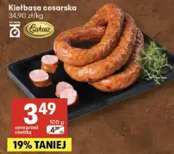 Delikatesy Centrum Kiełbasa cesarska Łukosz oferta