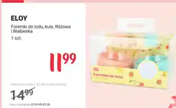 Rossmann Foremki do lodu kule Eloy różowa i niebieska oferta