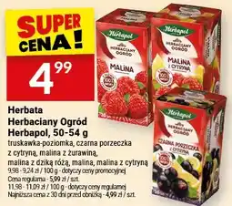 Twój Market Herbata Herbaciany Ogród Herbapol malina z cytryną oferta