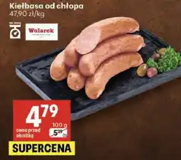 Delikatesy Centrum Kiełbasa od chłopa Wolarek oferta