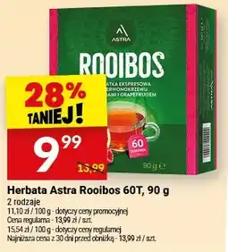 Twój Market Herbata Astra Rooibos 60T oferta