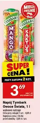 Twój Market Napój Tymbark Owoce Świata mango oferta