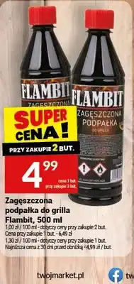 Twój Market Zagęszczona podpałka do grilla Flambit oferta