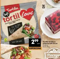 Delikatesy Centrum Tortilla Tortillove pszenna soft 25cm oferta