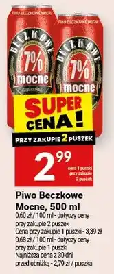 Twój Market Piwo Beczkowe Mocne oferta
