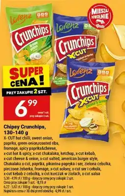 Twój Market Chipsy Crunchips X-CUT spicy paprika&cheese Lorenz oferta