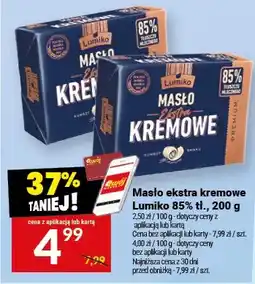 Twój Market Masło ekstra kremowe Lumiko 85% tł oferta