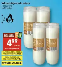 Delikatesy Centrum Wkład olejowy do zniczy oferta