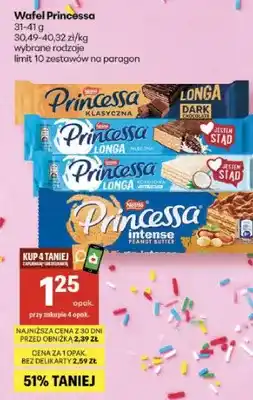 Delikatesy Centrum Wafel Princessa intense peanut butter Nestlé oferta