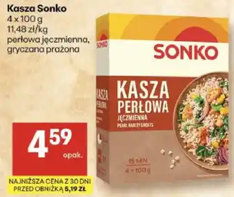 Delikatesy Centrum Kasza perłowa jęczmienna Sonko oferta