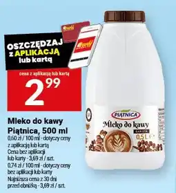 Twój Market Mleko do kawy Piątnica oferta