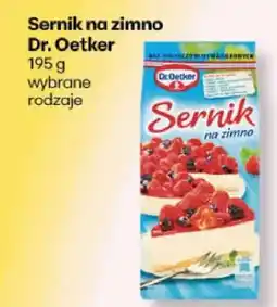 Delikatesy Centrum Sernik na zimno Dr. Oetker oferta