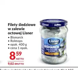 Makro Filety śledziowe Lisner oferta