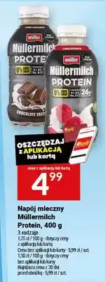 Twój Market Napój mleczny Müllermilch Protein oferta
