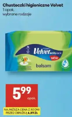 Delikatesy Centrum Chusteczki higieniczne Velvet oferta