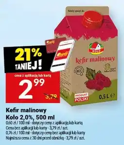 Twój Market Kefir malinowy Koło 2% oferta