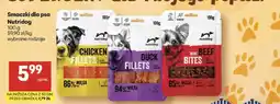 Delikatesy Centrum Smaczki dla psa Nutridog Mini Beef Bites oferta