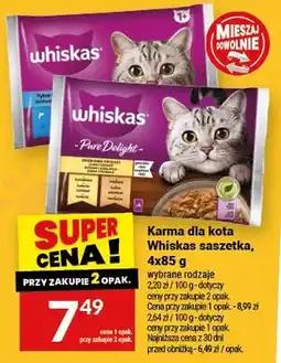 Twój Market Karma dla kota Whiskas saszetka oferta