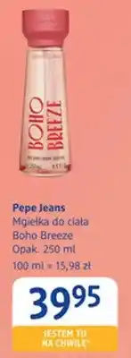 dm drogerie markt Mgiełka do ciała Boho Breeze Pepe Jeans oferta