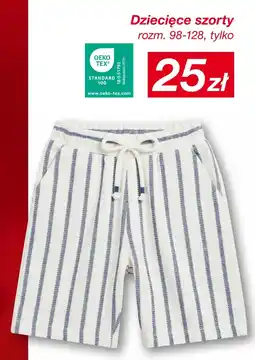 KiK Szorty dziecięce TEX oferta