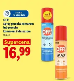 Lidl Spray przeciw komarom i kleszczom oferta