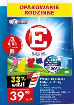 Twój Market Proszek do prania E karton oferta
