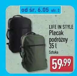 ALDI Plecak podróżny Life In Style oferta