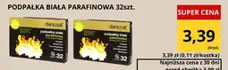Supeco Dancoal podpałka biała parafinowa oferta