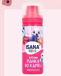 Rossmann Pianka pod prysznic Isana Kids Truskawka mini oferta