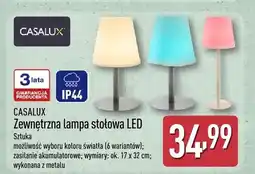 ALDI Zewnętrzna lampa stołowa LED Casalux oferta