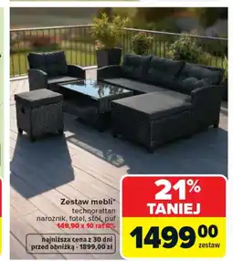 Carrefour Zestaw mebli oferta