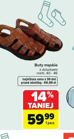 Carrefour Buty męskie oferta