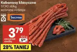 Delikatesy Centrum Kabanosy klasyczne Tarczyński oferta