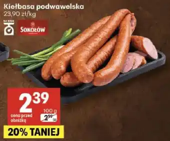 Delikatesy Centrum Kiełbasa podwawelska Sokołów oferta