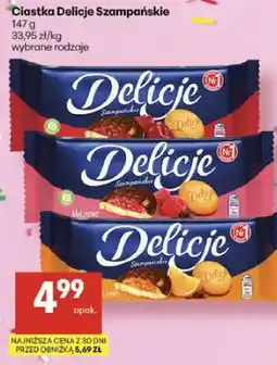 Delikatesy Centrum Ciastka Delicje Szampańskie E.Wedel oferta