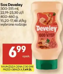 Delikatesy Centrum Sos Develey 1000 Wysp oferta