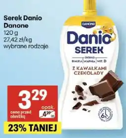 Delikatesy Centrum Serek Danio Danone z kawałkami czekolady oferta