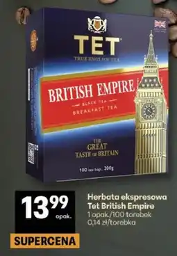 Delikatesy Centrum Herbata ekspresowa czarna Tet British Empire oferta