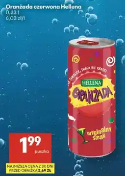 Delikatesy Centrum Oranżada czerwona Hellena oferta