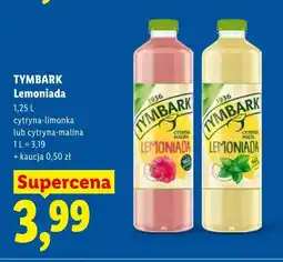 Lidl Lemoniada cytryna-limonka Tymbark oferta