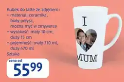 dm drogerie markt Kubek do latte ze zdjęciem ceramiczny oferta