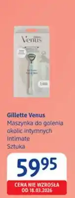 dm drogerie markt Maszynka do golenia okolic intymnych Intimate Gillette Venus oferta