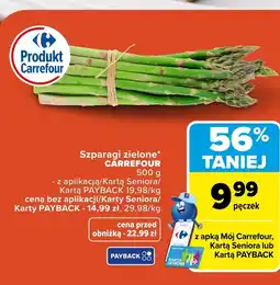 Carrefour Szparagi zielone Carrefour oferta