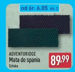 ALDI Mata do spania Adventuridge samopompująca oferta